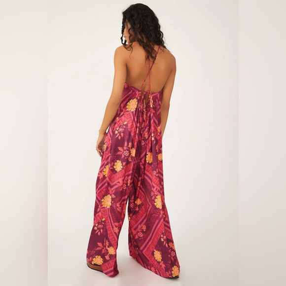 FREE PEOPLE Luca Wide Leg Jumpsuit - Picture 2 of 11